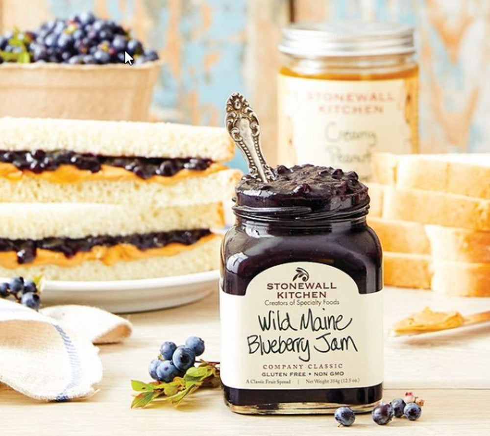 Wild Maine Blueberry Jam von Stonewall Kitchen kaufen | fruchtig, reiner Geschmack | Ideal zu Käse und für Kuchen