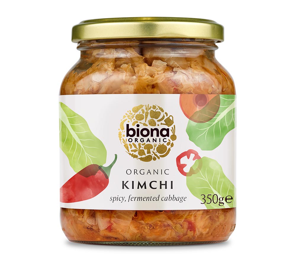 Kimchi von Biona kaufen | traditionelles, aromatisches Kimchi aus besten Zutaten | Perfekt zur Grillparty, für Wraps