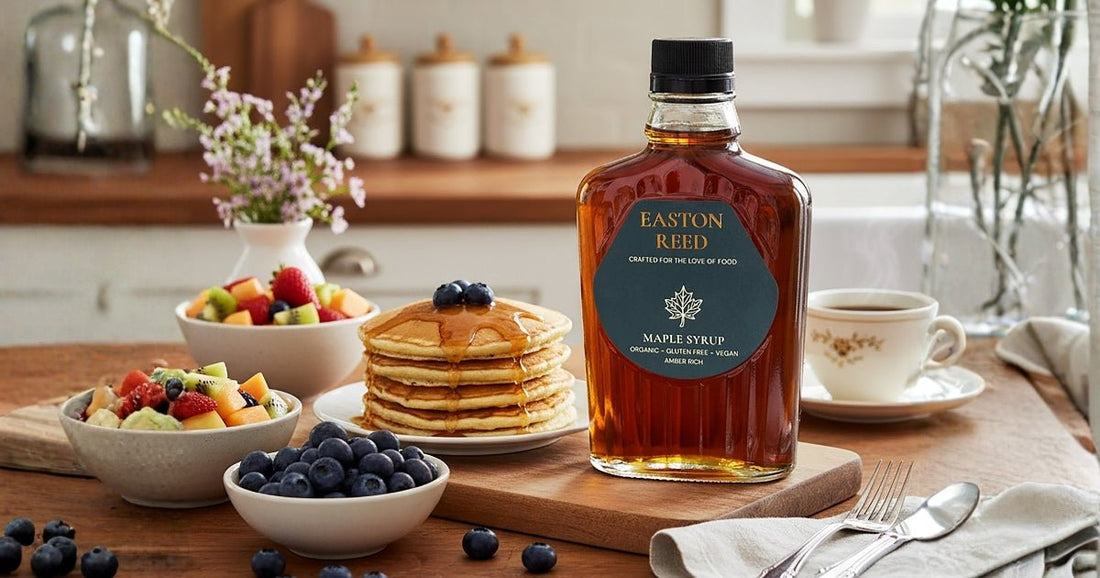 Cozy Winter Moments: 5 Wohlfühl-Rezepte mit Easton Reed Bio-Ahornsirup (Amber Rich, Grade A)