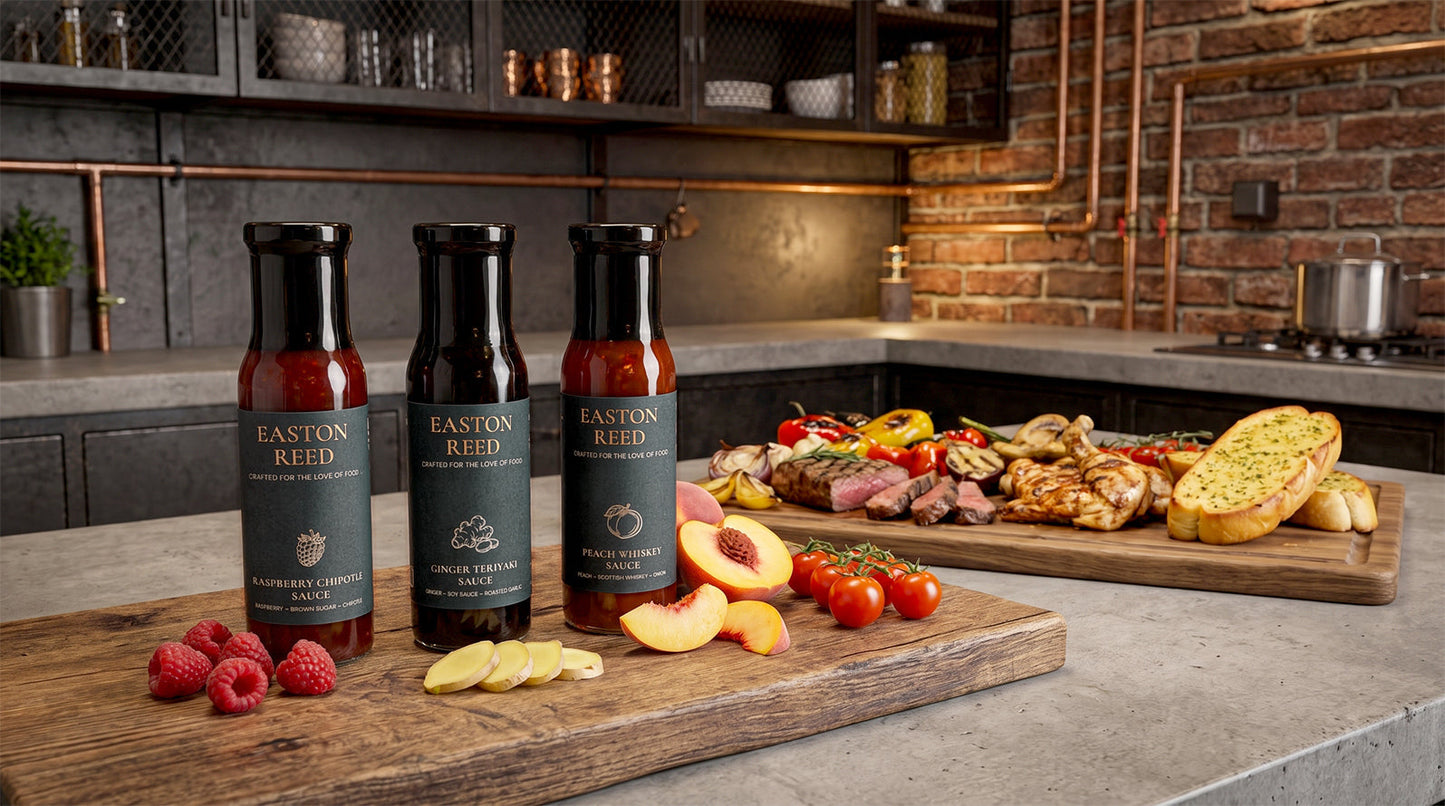 Die neuen Easton Reed-Saucen: Welche Sauce passt zu welchem Gericht?