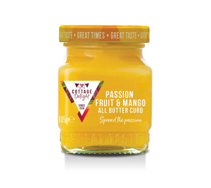 Passion Fruit & Manco All Butter Curd von Cottage Delight