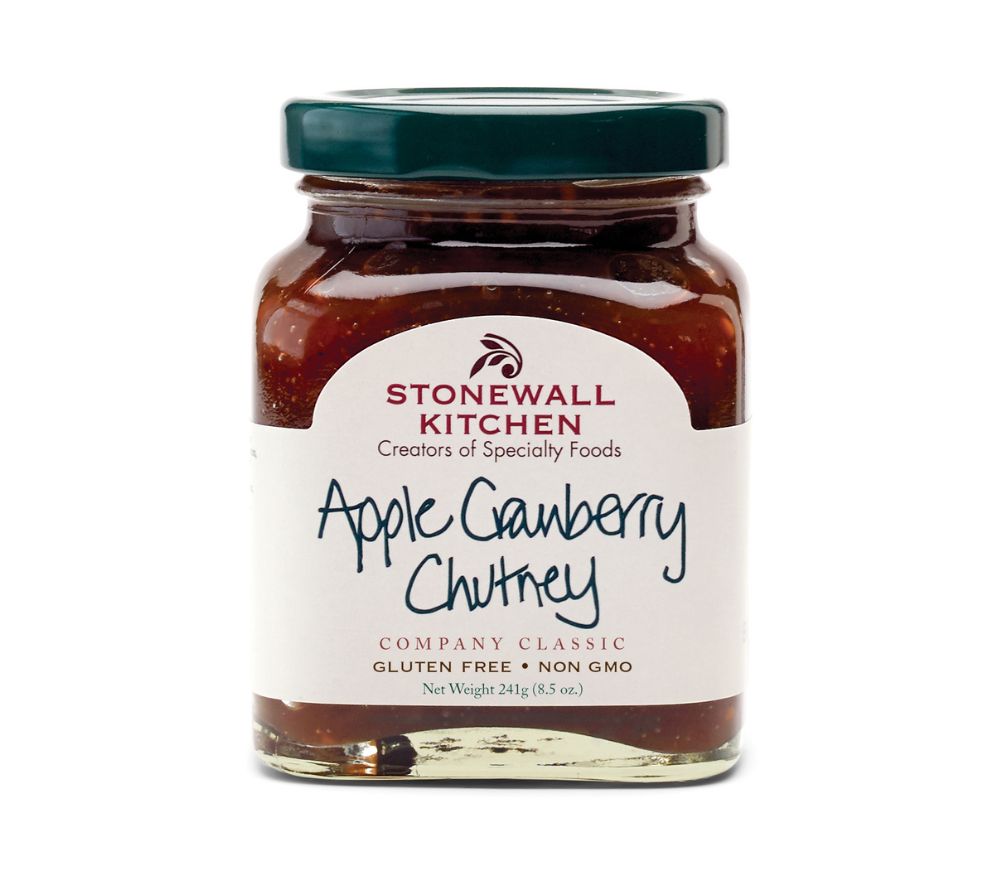 Apple Cranberry Chutney von Stonewall Kitchen kaufen | fruchtig-süßer Geschmack reifer Äpfel | Harmoniert mit Fleisch, Käse und Sandwiches