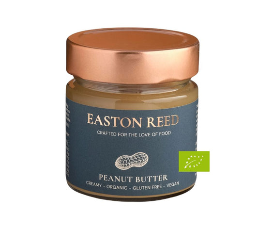 Easton Reed Peanut Butter online bei Ryan's Specialties kaufen – cremiger Genuss, 100 % Erdnüsse, perfekt für Brot, Porridge & Gourmet-Rezepte.
