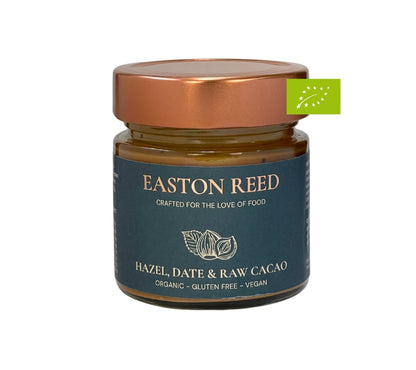 Everly Grace Hazel, Date & Raw Cacao online bei Ryan's Specialties kaufen – cremiger Genuss aus Haselnüssen, Datteln & rohen Kakaonibs, perfekt als Snack oder Geschenk.
