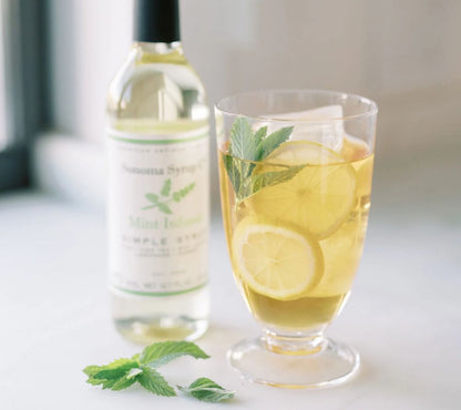 Mint Syrup von Sonoma Syrup kaufen | lebendig-erfrischender Minzgeschmack | Ideal für Mojito, zum Verfeinert von Kaffee und heißer Schokolade | EU-weiter Versand