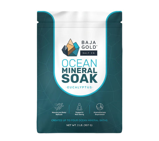 Baja Gold Mineral Soak Eucalyptus - Mineralisches Badesalz