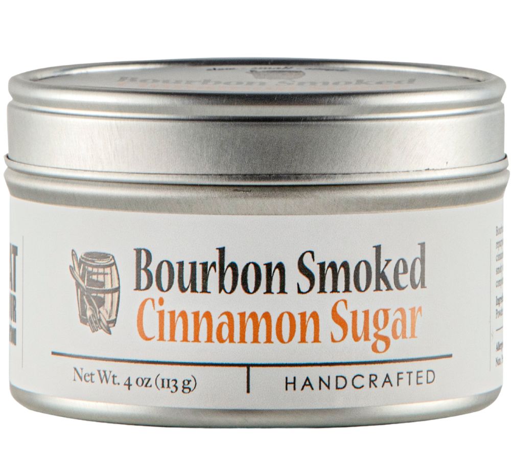 Bourbon Smoked Cinnamon Sugar online kaufen bei Ryan’s Specialties – karamelliger Zucker mit Zimt & Bourbonrauch. Für Desserts, Kaffee & Cocktails.