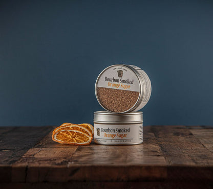 Bourbon Smoked Orange Sugar 113 g- Zucker von Bourbon Barrel Foods