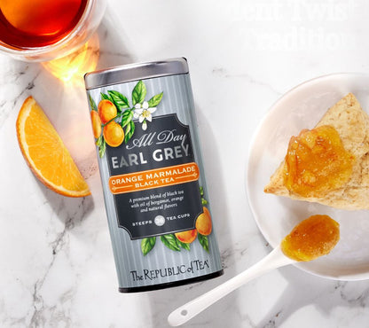 All Day Earl Grey Orange Marmelade Black Tea von The Republic of Tea