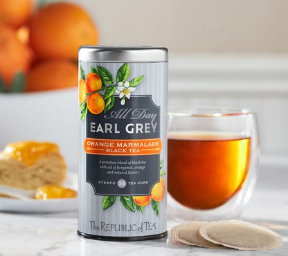 All Day Earl Grey Orange Marmelade Black Tea von The Republic of Tea