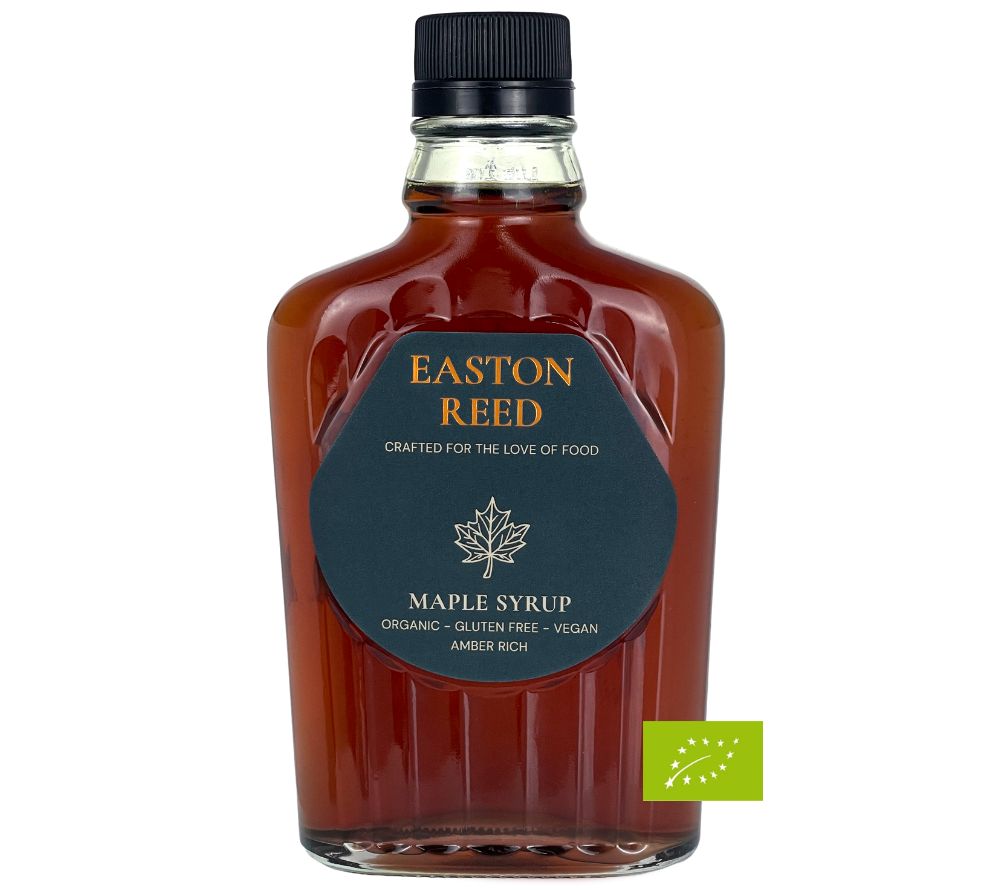 Premium Maple Syrup aus Québec: Amber Rich, natürlich süß, aromatisch und nachhaltig gewonnen. Perfekt für Frühstück, Backen, Drinks und herzhafte Gerichte.