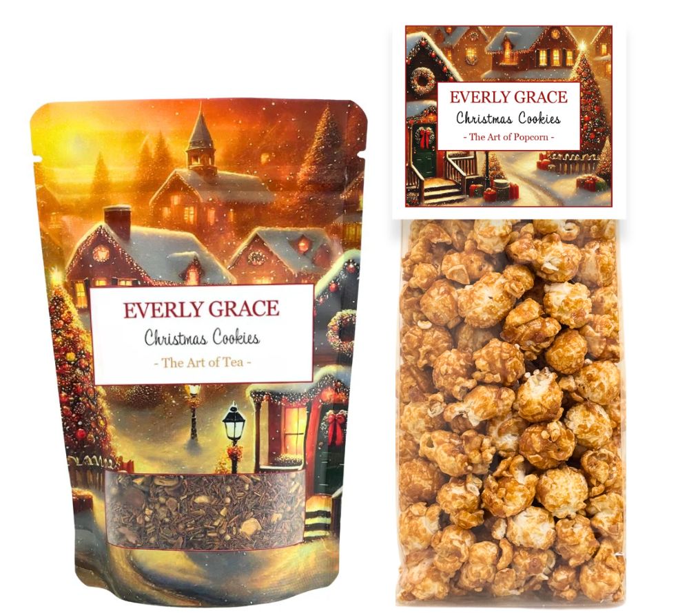Christmas Cookies Bundle von Everly Grace - 1x Tee und 1x Popcorn