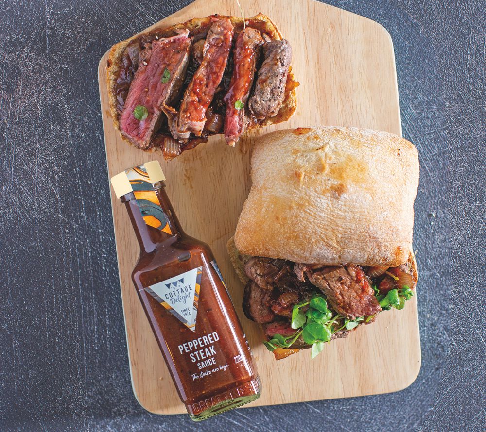 Peppered Steak Sauce von Cottage Delight