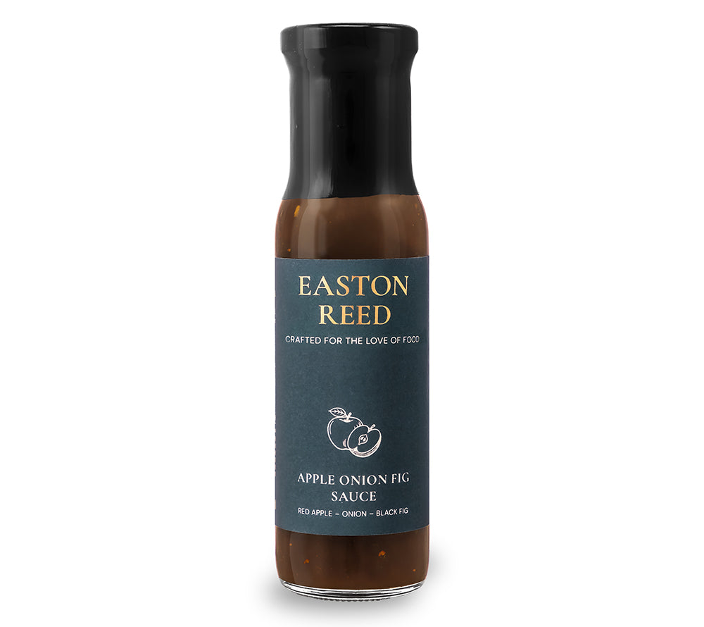 Easton Reed Apple Fig Onion Sauce – fruchtige Feinkostsauce mit schwarzer Feige, Apfel, süßer Zwiebel & Balsamico-Essig