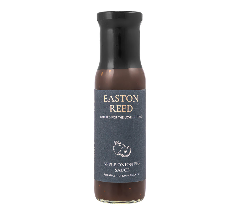 Easton Reed Apple Fig Onion Sauce – fruchtige Feinkostsauce mit schwarzer Feige, Apfel, süßer Zwiebel & Balsamico-Essig