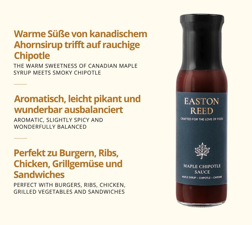 Aromatisch, leicht pikant und wunderbar ausbalanciert - zu Burgern, Ribs, Chicken und mehr