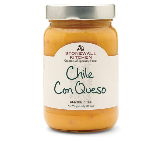 Chile con Queso von Stonewall Kitchen kaufen | Cheddar-Dip mit Tomaten, Jalapenos und Chipotle-Paprika | Ideal zu Tortillachips oder Fajitas 