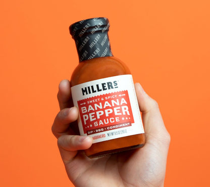 Banana Pepper Habanero Sauce – fruchtig-scharfe Mischung aus Bananenpaprika und Habanero, ideal für Tacos, Burger, Marinaden oder als feuriges Topping für jeden Snack