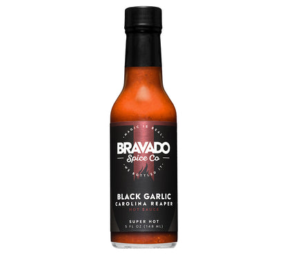 Black Garlic Carolina Reaper Hot Sauce von Bravado
