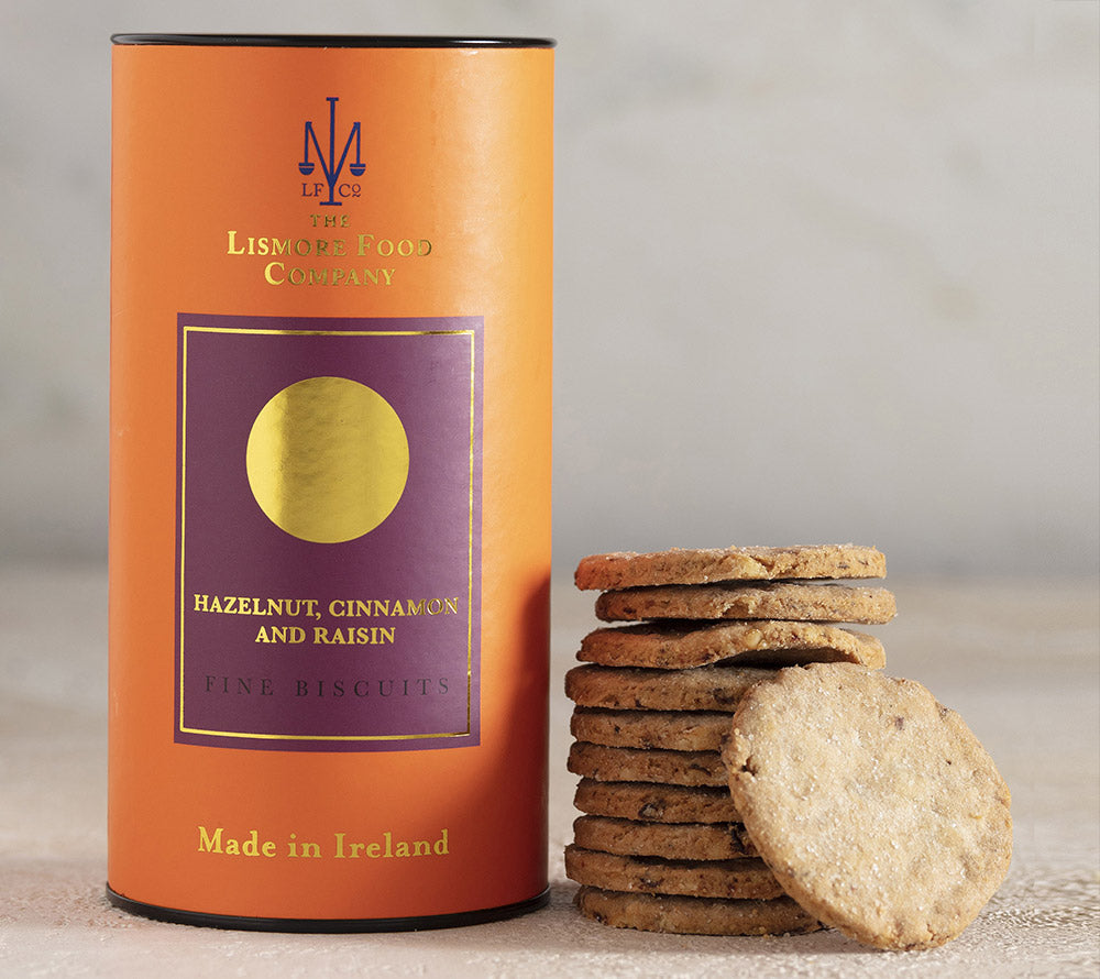 Hazelnut, Cinnamon and Raisin - Fine Biscuits von The Lismore Food Company