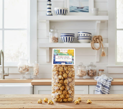 Everly Grace Popcorn Caramel & Sea Salt Sensation kaufen | Karamell und Meersalz für süßen und salzigen Genuss | Ideal für Filmabende