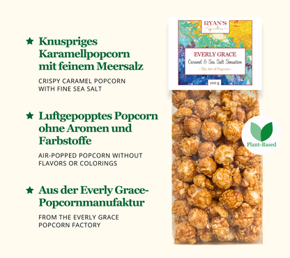 Everly Grace Caramel & Sea Salt Sensation kaufen - Knuspriges Karamellpopcorn mit feinem Meersalz