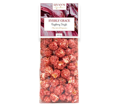 Everly Grace Raspberry Drizzle Popcorn kaufen | Knuspriges Popcorn mit fruchtiger Himbeersauce | Ideal für Naschkatzen und Filmabende