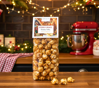 Everly Grace Christmas Cookies Popcorn kaufen | Knuspriges Popcorn mit weihnachtlichem Keks-Geschmack | Ideal als festlicher Snack oder Geschenk