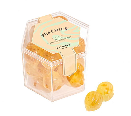 Peachies Hexagon Box von Yumma Candy (99 g)