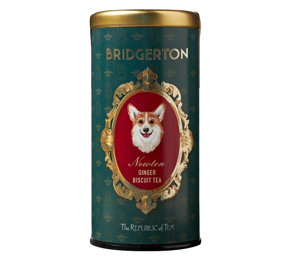 Bridgerton Newton Ginger Biscuit Tea von The Republic of Tea (Metalldose mit 36 Beuteln)