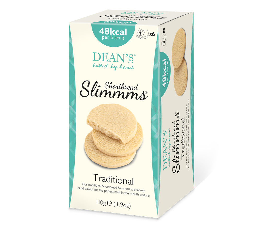Traditional Shortbread Slimmms von Dean's (110 g)