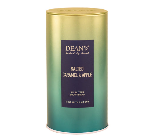 Salted Caramel & Apple All Butter Shortbread Tin (Aurora) von Dean's (150 g)