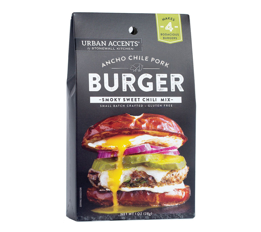Ancho Chile Pork Burger Gewürz von Urban Accents