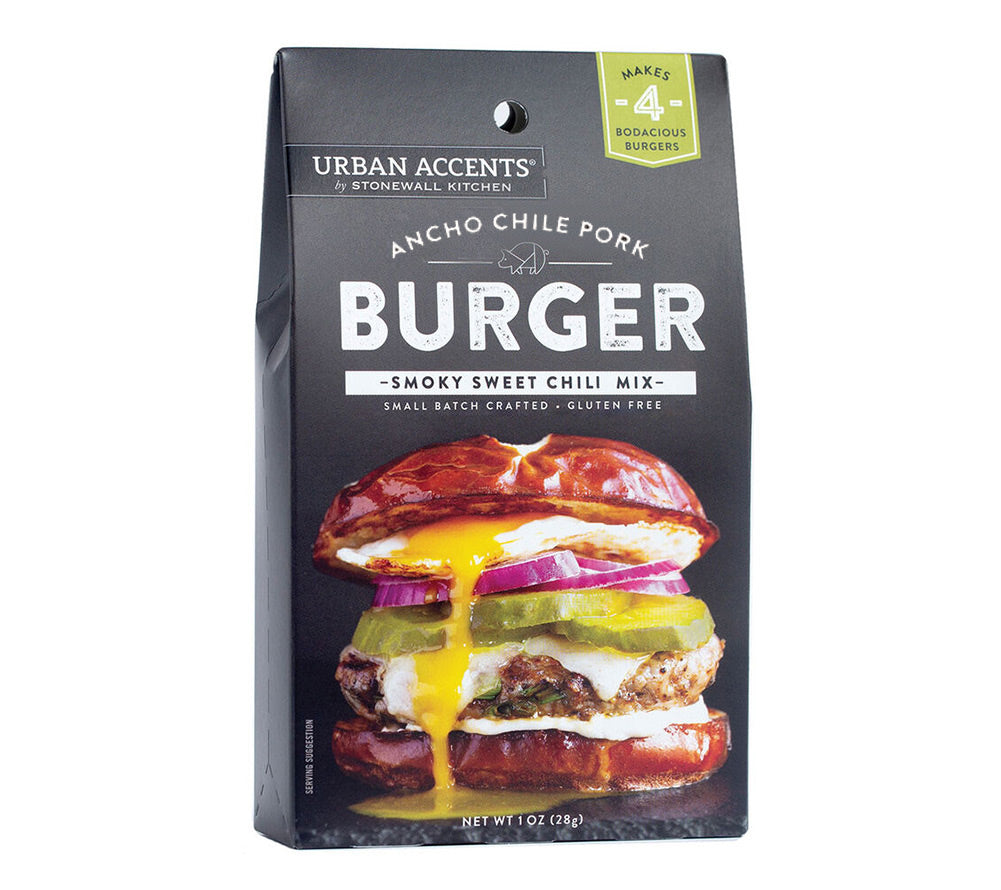 Urban Accents Ancho Chili Burger Gewürzmischung kaufen | Feine Mischung mit Ancho & Chipotle Chilis, Paprika & braunem Zucker | Ideal für Burger 