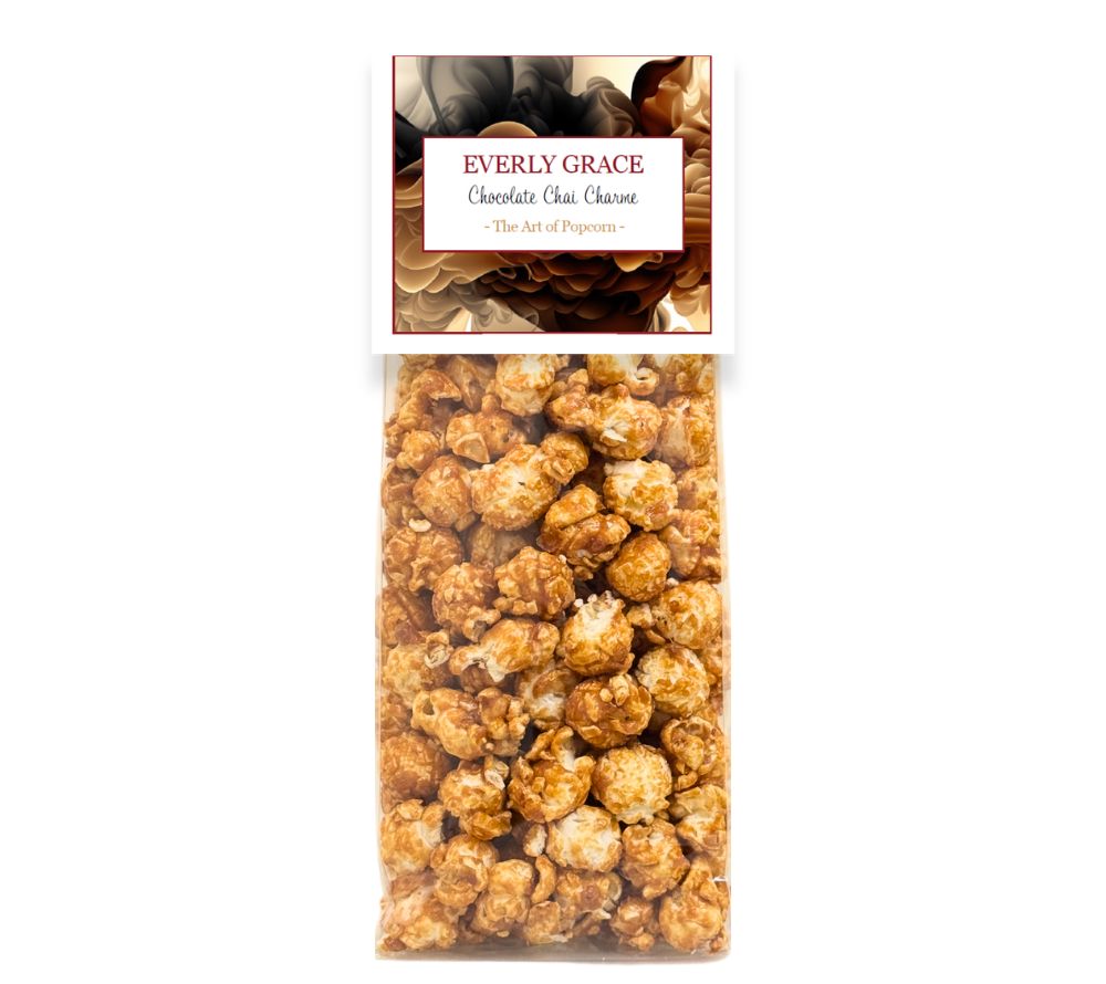 Chocolate Chai Charme Popcorn von Everly Grace 100g