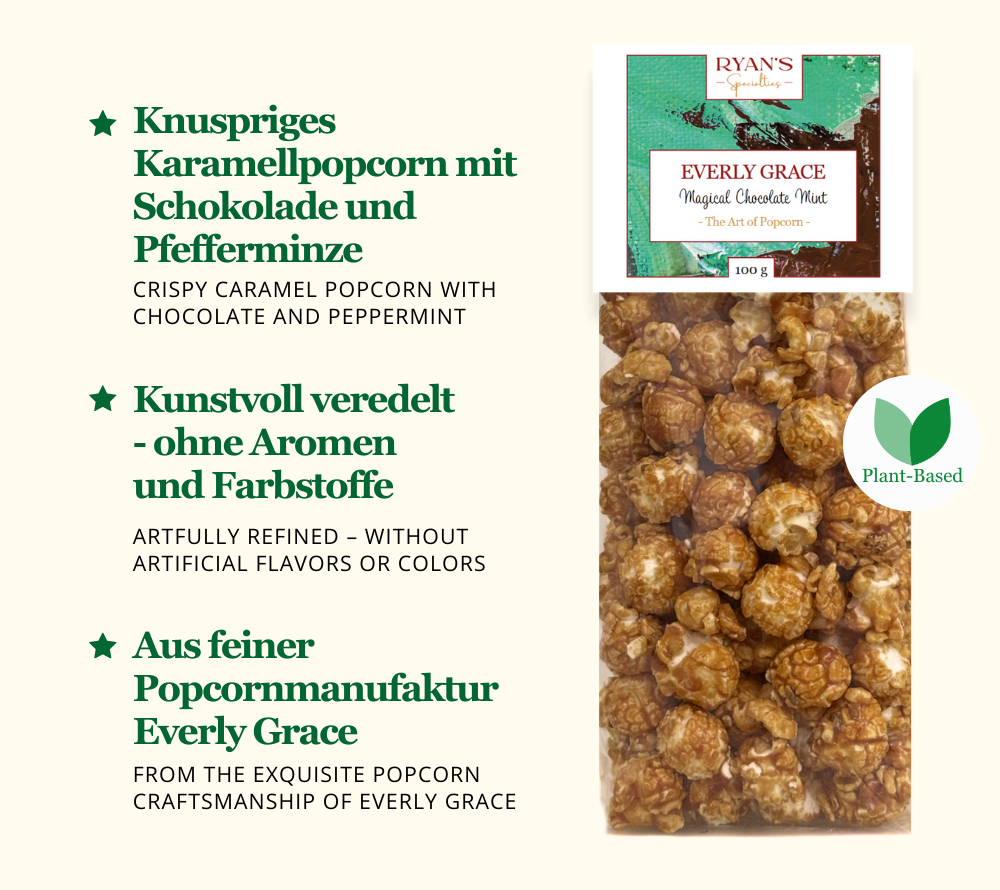 Everly Grace Magical Chocolate Mint kaufen - Knuspriges Karamellpopcorn mit Schokolade und Pfefferminze