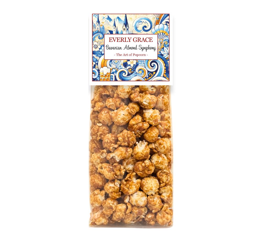 Bavarian Almond Symphony Popcorn von Everly Grace 100g