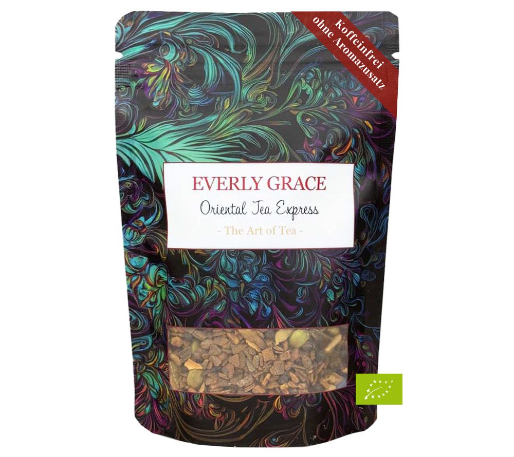 Oriental Tea Express Bio-Chai von Everly Grace | Ein Geschmackserlebnis wie im Orient Express | Bio-Chai-Mischung | rein biologische Zutaten