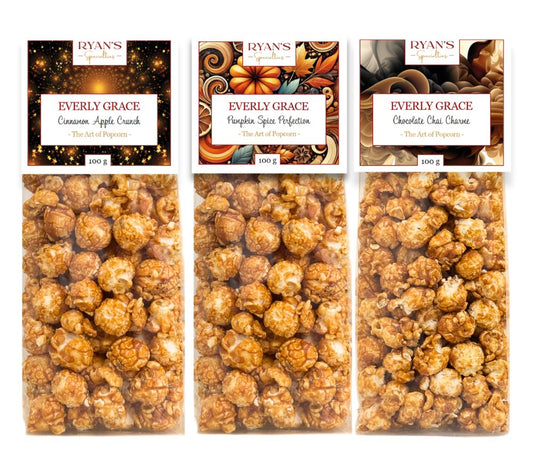 Everly Grace Popcorn kaufen - Cinnamon Apple Crunch, Pumpkin Spice Perfection, Chocolate Chai Charm