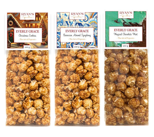 Everly Grace Popcorn kaufen - Christmas Cookies, Bavarian Almond Symphony, Magical Chocolate Mint