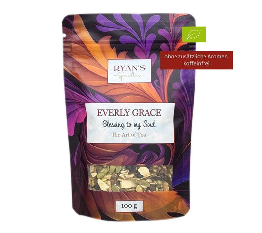 Blessing to My Soul Tea von Everly Grace | Ein Tee, der Körper und Geist umarmt | fein abgestimmte, ayurvedische Mischung | ideal für ruhige Momente