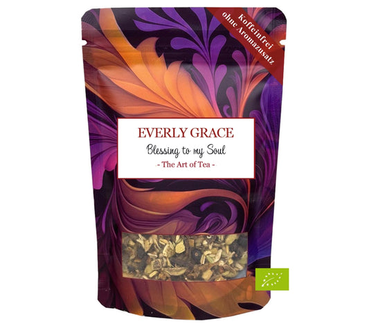 Blessing to My Soul Tea von Everly Grace | Ein Tee, der Körper und Geist umarmt | fein abgestimmte, ayurvedische Mischung | ideal für ruhige Momente