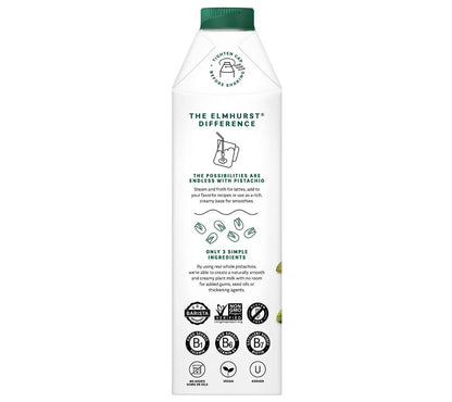 27 ganze Pistazien pro Glas | 100 % pflanzlich, vegan & laktosefrei | Ohne Zuckerzusatz, Emulgatoren, Gums oder Öle | Europaweiter Versand | Jetzt bestellen!
