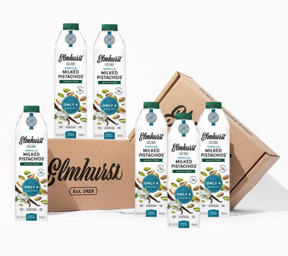 Kalifornische Pistazien mit feiner Tahiti-Vanille | 100 % pflanzlich, vegan & laktosefrei |  Barista-tauglich & schäumbar | Europaweiter Versand | Jetzt bestellen!