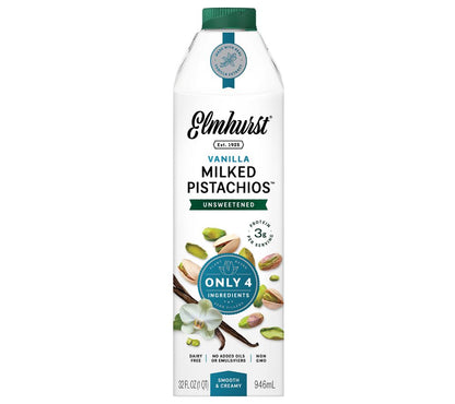 Kalifornische Pistazien mit feiner Tahiti-Vanille | 100 % pflanzlich, vegan & laktosefrei |  Barista-tauglich & schäumbar | Europaweiter Versand | Jetzt bestellen!