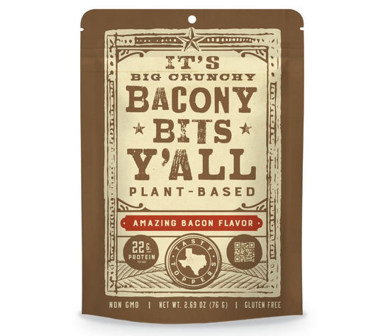 It's Big Crunchy Bacon Bits kaufen ☆ Vegan & glutenfrei ☆ 22 g Protein pro Packung ☆ Vielseitig als Topping oder Snack ☆ Jetzt probieren!