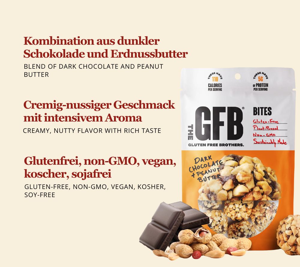 Variety Pack Bites kaufen – Coconut Cashew, Dark Chocolate & Peanut Butter Bites, vegan & glutenfrei. Perfekt für Snackvielfalt.