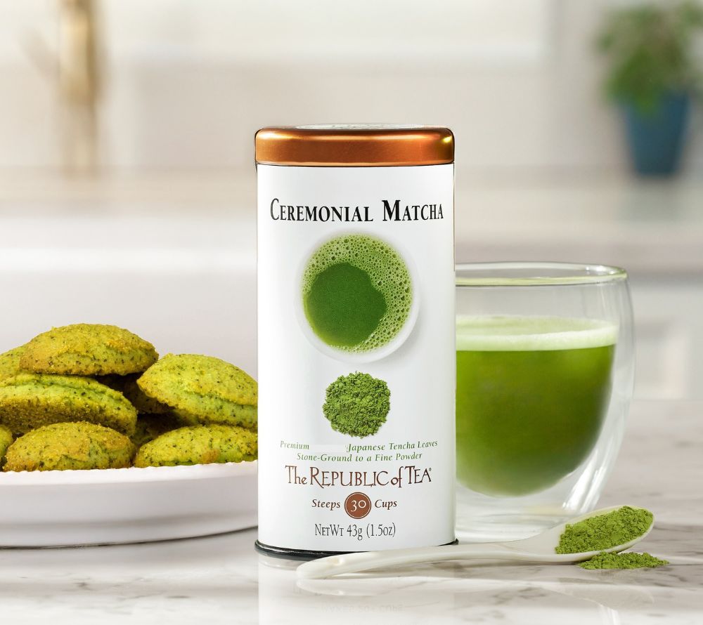 Ceremonial Matcha Tea von The Republic of Tea: hochwertiger Matcha aus Japan, mild, fein & vielseitig für Tee, Latte und Iced Drinks. Jetzt entdecken!