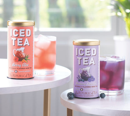 Schönheitstee mit Heidelbeeren, Zitrone & Lavendel | Koffeinfrei & vegan | Reich an hautfördernden Pflanzenstoffen | Europaweiter Versand | Jetzt bestellen!