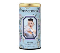 Bridgerton White Tea kaufen – milder Weißtee mit Rosengeranie. Florale Note & wenig Koffein. Jetzt online bei Ryan's Specialties bestellen.